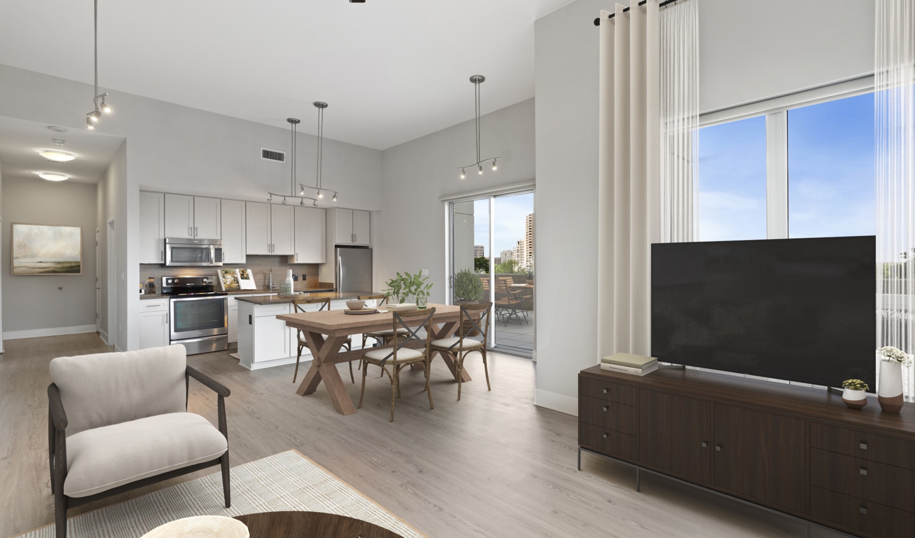 Renovated kitchen